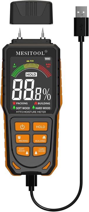 Produktbild Mesitool Holzfeuchtemessgerät mit LCD-Display