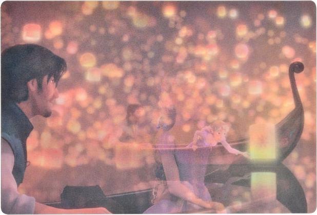 Immagine prodotto Disney Rapunzel & Flynn Rider cartolina canoa lenticolare (1 pz.)