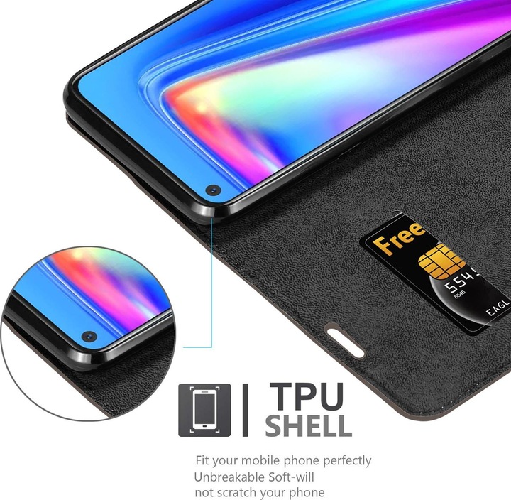 Produktbild Cadorabo Book Invisible Magnet Cover (Realme 7)