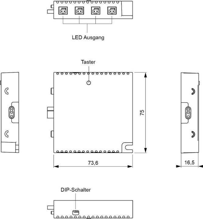 Image du produit L&S Distributeur Mec Driver 8x 12 / 24 V