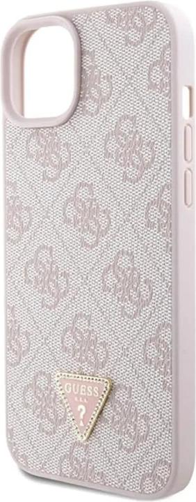 Produktbild Guess GUHCP15MP4TDSCPP iPhone 15 Plus 6.7" różowy/pink hardcase Crossbody 4G Metal Logo (Apple iPhone 14 Plus, Apple iPhone 15 Plus)