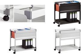 Actual product image Durable Suspension file trolley (75 x 43.20 x 71.50 cm)