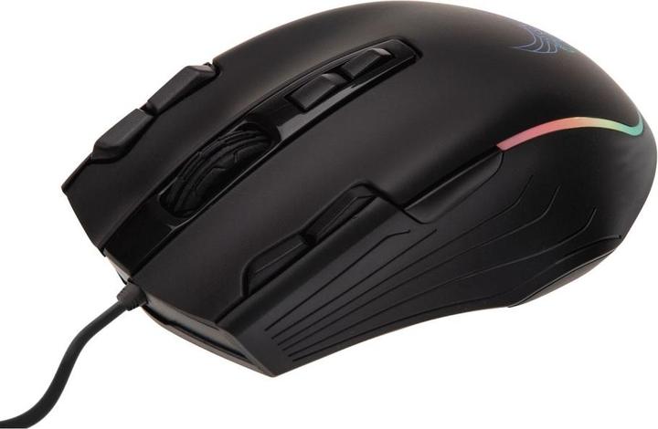 Actual product image L33T Gaming mouse Viking Thor, Mjoelnir, 12,000 DPI, Black (Cable)