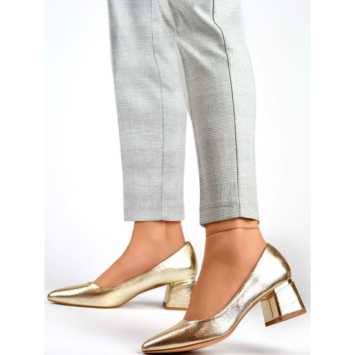 Primo, Damen, Pumps, Pumps mit Absatz, Gelb, (37)