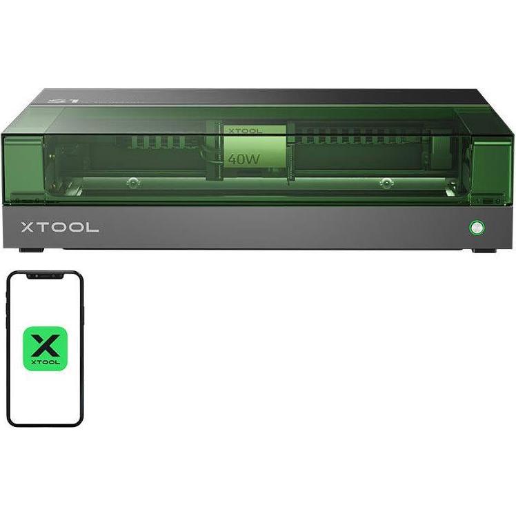 XTool, Gravierer, 2-in-1-Lasergraviermaschine S1 Basic