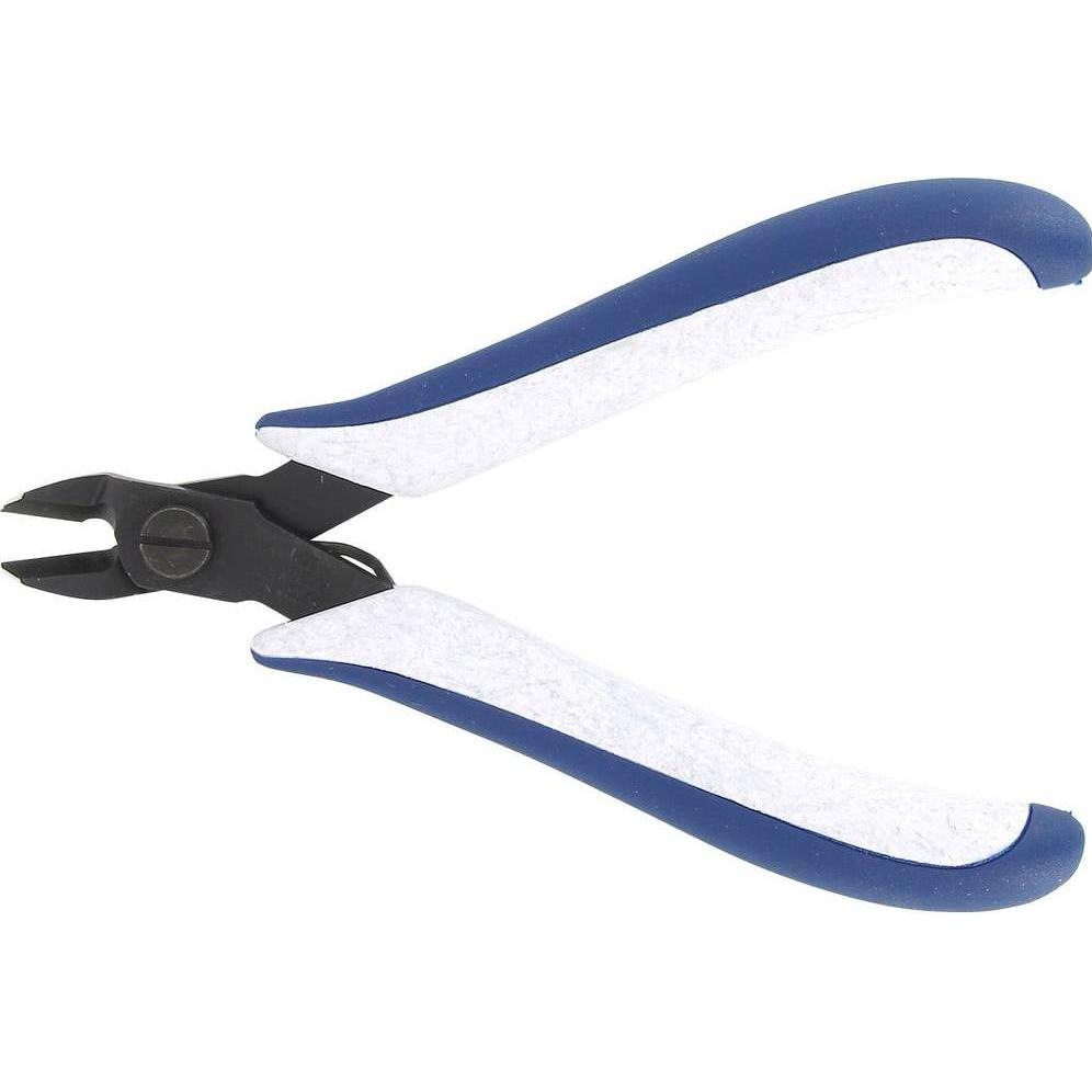 Ideal Tek, Bolzenschneider + Seitenschneider, Ergonomische ESDAbisolierzange oval (2 mm)