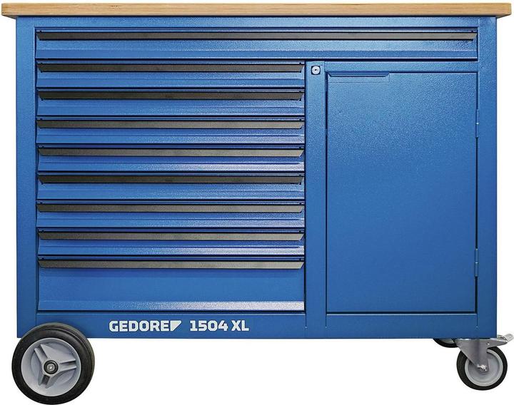 Immagine prodotto Gedore Banco da lavoro con assortimento professionale 306 pezzi. (63 cm)