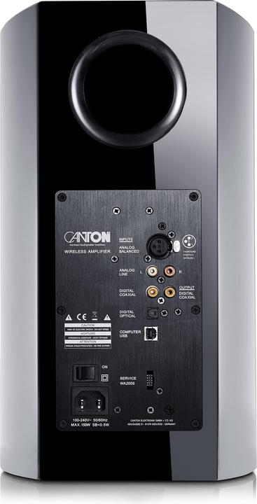 Image du produit Canton Smart Vento 3 S2 Set highgloss *noir highgloss (1 paire, 350 W)