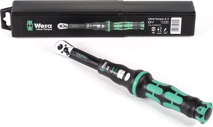 Actual product image Wera Click-Torque A 5 (1/4", 2.50 Nm, 25 Nm)