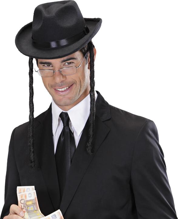 Actual product image Widmann Rabbi Hat Hairs