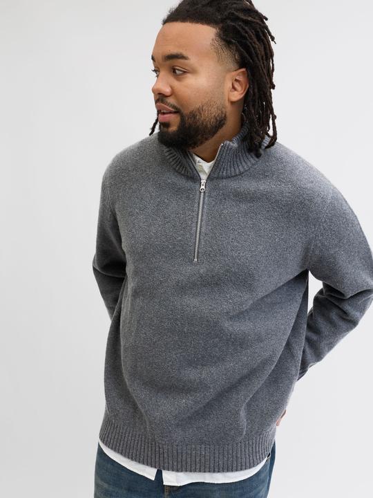 Produktbild Jack & Jones Plus Size Strickpullover Strickpullover (5XL)