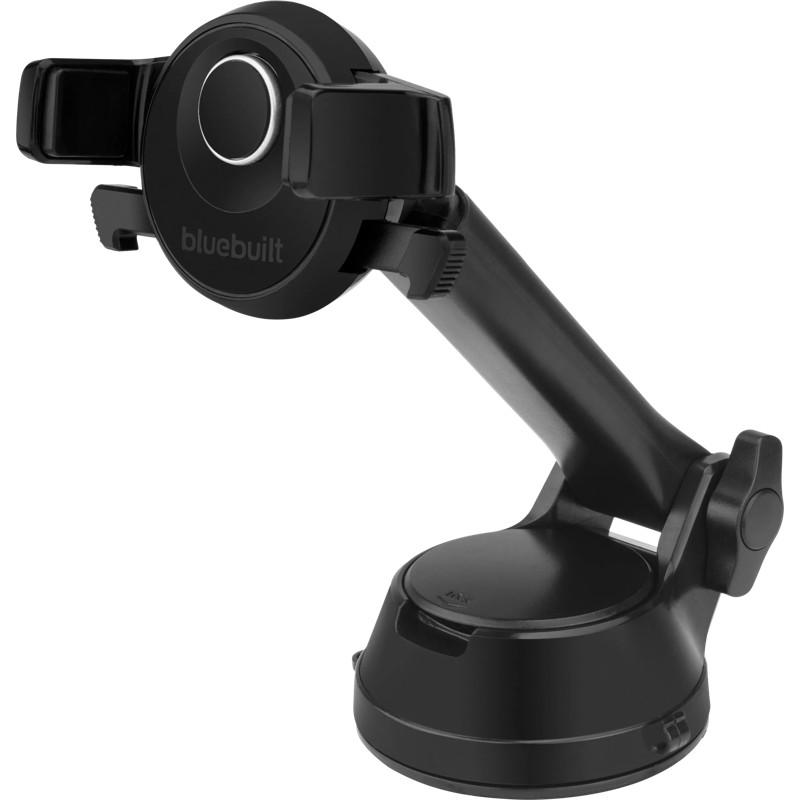 Bluebuilt Universele Auto Telefoonhouder met Zuignap Dashboard/Voorruit (BBPHCDW001), Supporto per smartphone, Nero