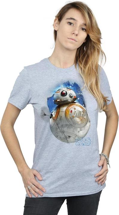 Image du produit Star Wars - T-shirt THE LAST JEDI BB-8 BRUSHED - Femme (L)