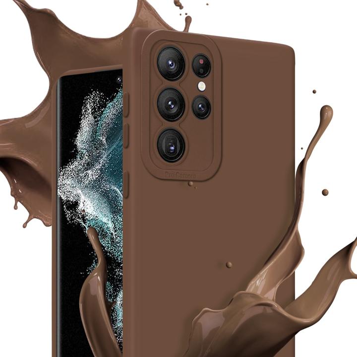 Produktbild Cadorabo Hülle für Samsung Galaxy S22 ULTRA im TPU Fluid LM162 Style (Samsung Galaxy S22 Ultra)