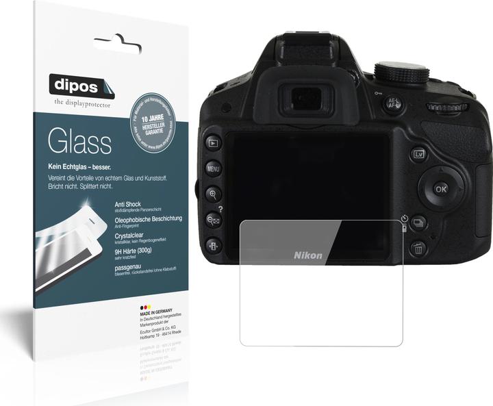 Actual product image Dipos Screen Protector Anti-Shock (Screen protector, Nikon D3200)