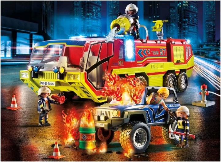 Image du produit Playmobil Fonctionnement des pompiers avec un camion de pompiers (70557, Playmobil City Action)