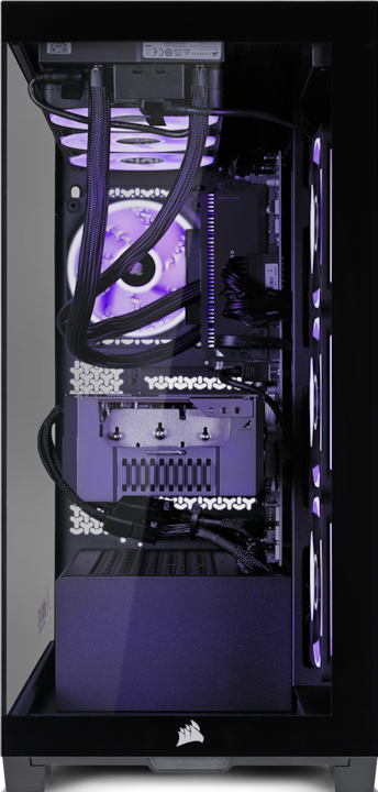 Actual product image Joule Performance High End Gaming PC ICUE LINK RTX5090 R7X3D 64GB 4TB L1134559 (AMD Ryzen 7 9800X3D, 64 GB, 4000 GB, GeForce RTX 5090)