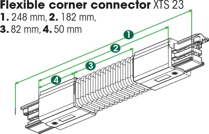 Image du produit Nordic XTS232 noir FlexConnecteur