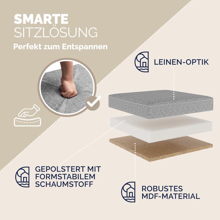 Produktbild Casaria Sitzhocker M