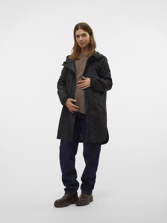 Produktbild Mamalicious Stehkragen Elastische Bündchen Mantel Jacke (XS)