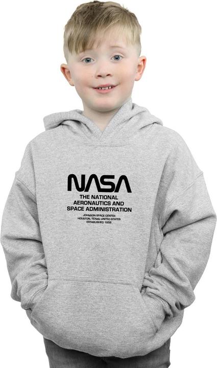 Actual product image Nasa Boys Worm Blurb Hoodie (104)