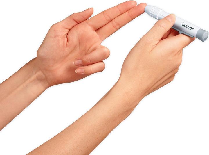 Actual product image Beurer Lancing device with AST cap (Lancing devices)