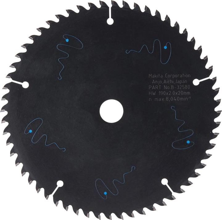 Productafbeelding Makita Maki zaagblad 190x20x60Z B-32580 B-32580