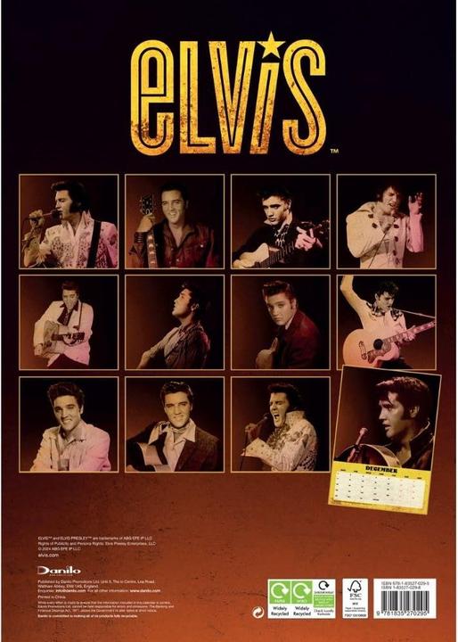 Image du produit Elvis - Calendrier mural