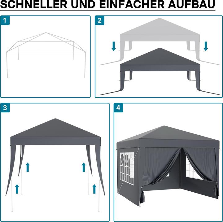 Actual product image Wiltec Toboli (300 cm, 300 cm)
