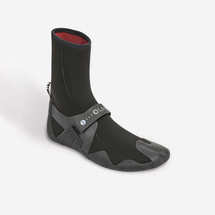 Produktbild Olaian Neoprenschuhe Surfen 900 Yulex 3 mm - schwarz (45)