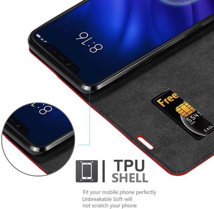Actual product image Cadorabo Book Invisible Magnet Cover (Mi 8 Pro)