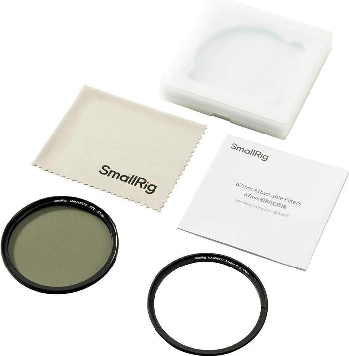 Image du produit SmallRig Filtre CPL emboîtable (67 mm)