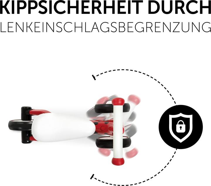 Image du produit Hauck 1st Ride Three Ladybug Rouge