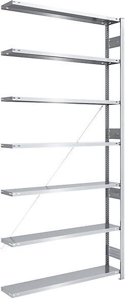 Image du produit eurokraft pro Rayonnage emboîtable pour charges lourdes, galvanisé