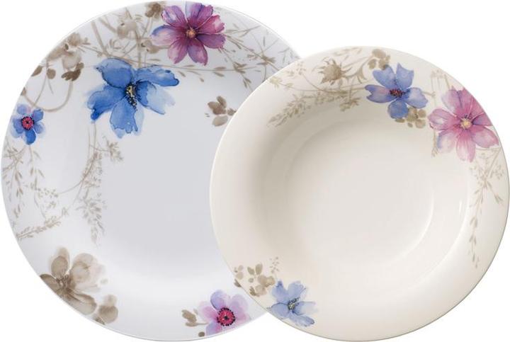 Villeroy & Boch MARIEFLEUR GRIS BASIS 12-delig serviesgoed (12 Stuk)
