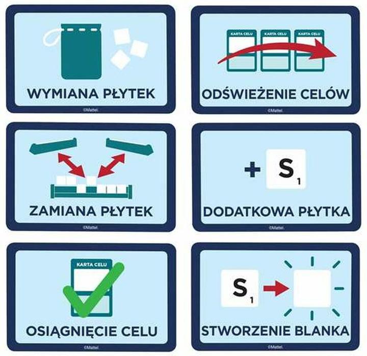 Actual product image Mattel Spanish Scrabble board game (Spanish, 1 - 4 Players)