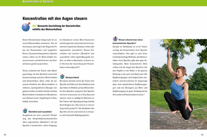 Produktbild Mentales Training im Leistungssport (Deutsch, Anna Droste, Eva Zier, Kai Engbert, Tanja Werts, 2011)