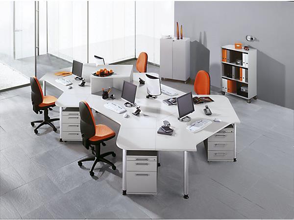 Produktbild Hammerbacher Rollcontainer (43 x 58 x 59 cm)