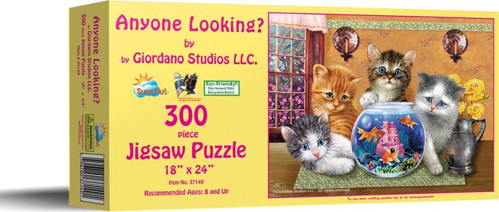Actual product image Sunsout Puzzle 300 pieces XXL Pieces - Anyone Looking? (300 pieces)