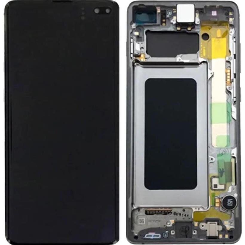 Samsung Galaxy S10 Plus LCD Display Original - Silver (Display, Samsung Galaxy S10+), Mobilgerät Ers