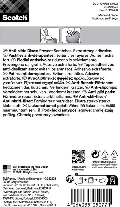 Produktbild Scotch Antirutsch-Elastikpuffer (9 Stk.)