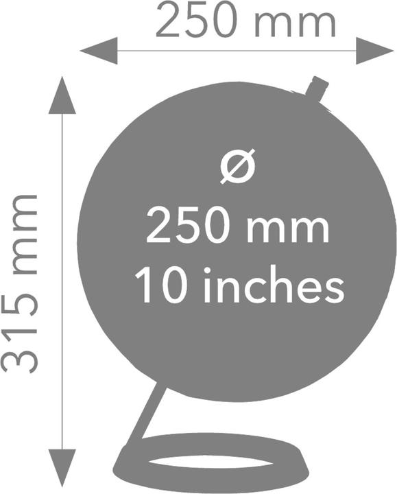 Image du produit Troika Globus 23,5 GRAD (25 cm)