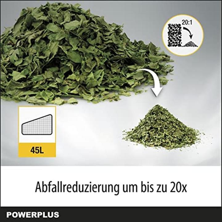 Actual product image Powerplus Leaf vacuum cleaner/blower 3300W (Electrical connection, Leaf blower, Leaf vacuums, Vacuum cleaners & blowers)