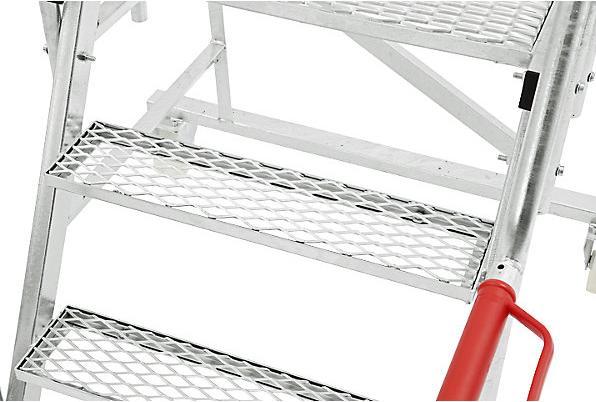 Image du produit eurokraft pro Echelle mobile (Échelle à plate-forme, 138.30 cm)