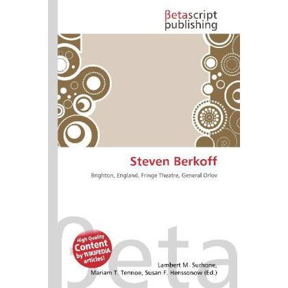 Steven Berkoff, Fachbücher