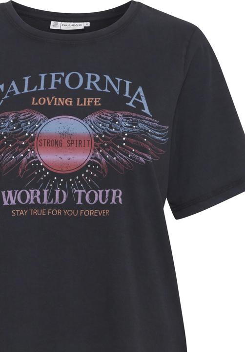 Produktbild Pulz Jeans PZBRIELLE World Tour Tshirt 50208498 (M)