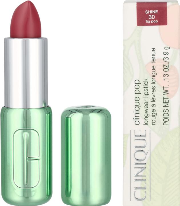 Produktbild Clinique Pop Longwear Lipstick Shine Flushed (1 Farbbezeichnung: Fig Pop)