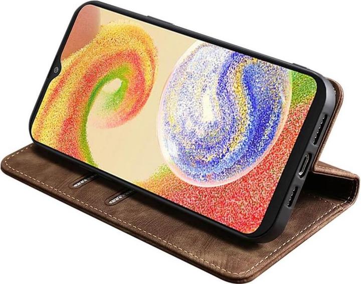 Actual product image Cover-Discount Galaxy A14 - Cover with RFID Blocker brown (Samsung Galaxy A14)