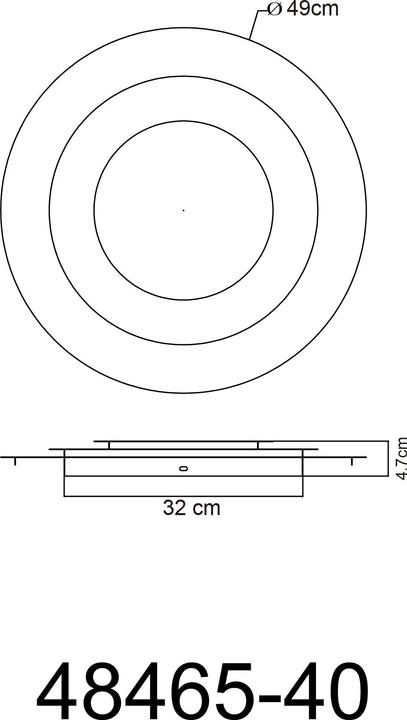 Immagine prodotto Globo Plafoniera In Metallo Color Oro, 1xled (5200 lm)