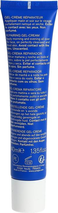 Actual product image Uriage Bariéderm Cica-Daily Gel-Crème (40 ml, Day cream)